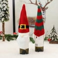 thumbnail image 4 of lsiaeian 4Pcs Christmas Wine Bottle Covers, Christmas Wine Bottle Toppers Xmas Santa Reindeer Snowman Champagne Cover for Home Holiday Christmas Dining Table Decorations Party Gift, 4 of 8