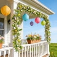 thumbnail image 5 of Votnto 72.8in Easter Eggs Vines Rattan Door Decorations, Spring Door Wreath with Colorful Eggs for Front Door Easter Summer Farmhouse Holiday Wall Home Window Decor, 5 of 6