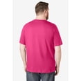 thumbnail image 3 of KingSize Men's Big & Tall Shrink-Less Lightweight Crewneck T-Shirt, 3 of 6