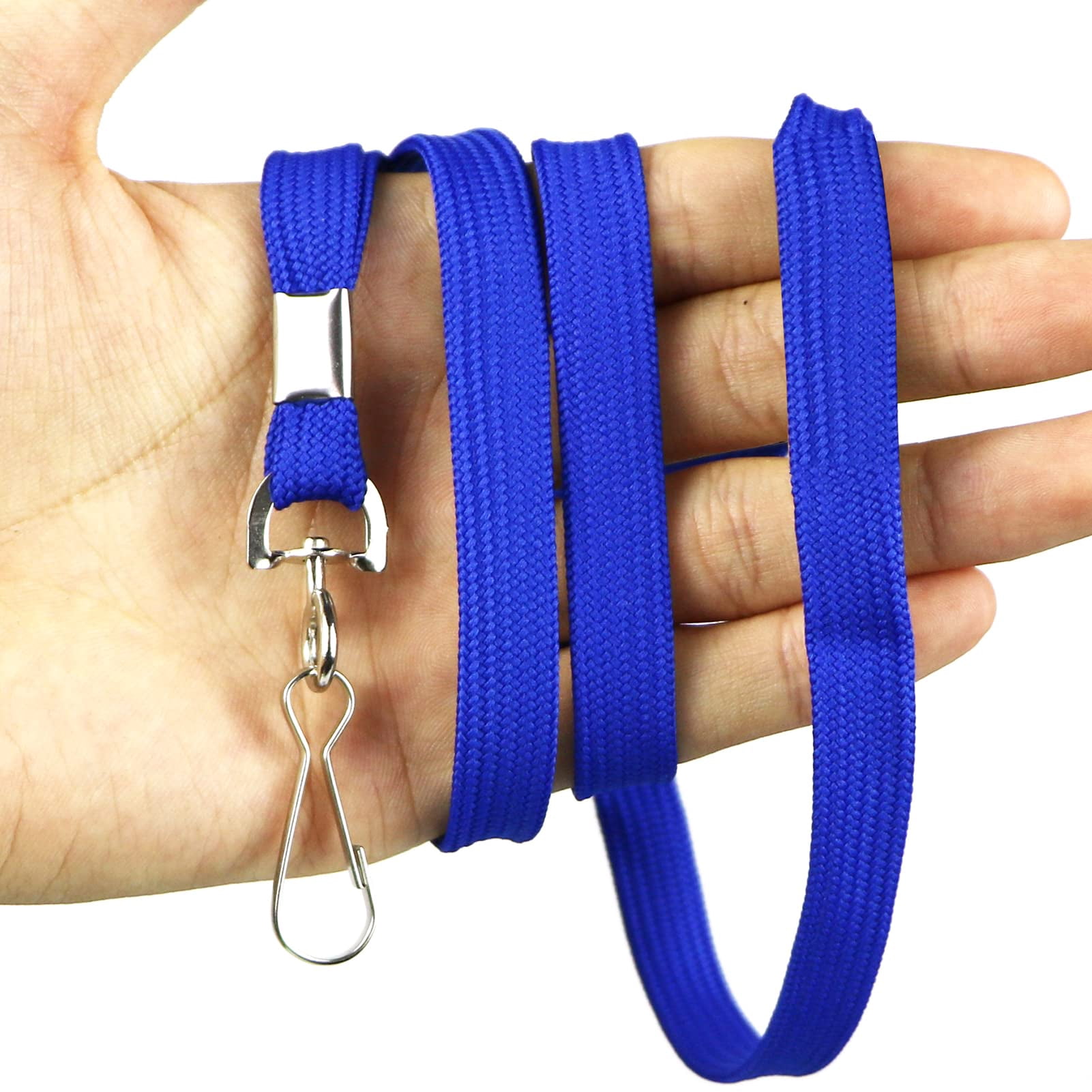 Lanyard 100 Pack Bulk Badge Lanyards For Id Badges Neck Cruise Name Tag Holder