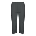thumbnail image 5 of Annhoo Yoga Pants for Women Solid Color Lace Trim High Waist Stretchy Slim Leggings Soft Workout Casual Bottoms, 5 of 5