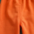thumbnail image 5 of Cethrio Toddler Girls Sweatpants, Casual Printed Elastic Waist Cotton Kids Joggers Orange Size 2-3 T, 5 of 6