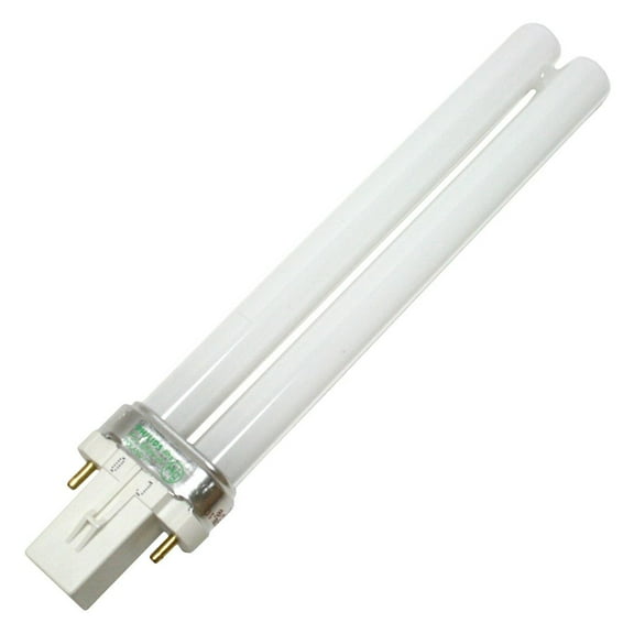 Philips 157651 - PL-S 9W/10/2P (Lead Free) Single Tube 2 Pin Base Compact Fluorescent Light Bulb