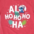 thumbnail image 3 of Lilo & Stitch - Alo Ho Ho Ho Ha - Toddler And Youth Short Sleeve Graphic T-Shirt, 3 of 5