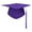 Purple, variant on CofeeMO Graduation Cap with Tassel, Unisex Adult Graduation Cap for High School & Bachelor