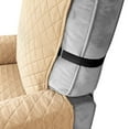 thumbnail image 5 of Leodye 1PCS Waterproof Recliner Chair Covers, Recliner Cover Non-Slip Chair Cover Furniture Protector Washable Slipcover with Pocket, Elastic Straps for Pets-79*91IN, 5 of 6