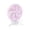 A005- Purple Windmill, variant on Christmas Tree Topper Mint Green Non Edible Lollipop Design with Satin Bow Sprinkle Accents for Festive Holiday Home and Tree Decor