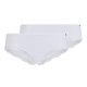 thumbnail image 1 of SKINY Calzoncillos para mujer, pack de 2 - Rio Slip DP, Classic Cotton, encaje, algodón elástico Blanco XL (X-Large), 1 of 5