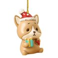 thumbnail image 1 of Christmas Tree Pendant Cute Animal Elephant Design Vibrant Colors Long-lasting Acrylic Hanging Decoration, 1 of 10