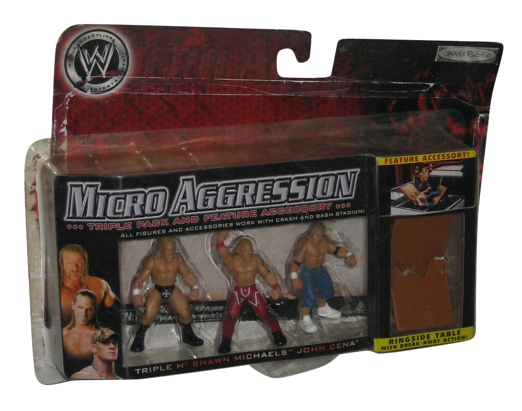 Microstars WWE Wrestling Micro Aggression JOHN CENA 5 cm MOC 2006 