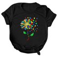 thumbnail image 1 of CNKOO T-Shirt Manches Courtes Manches Courtes Col Rond Femme pour Femme, 1 of 5