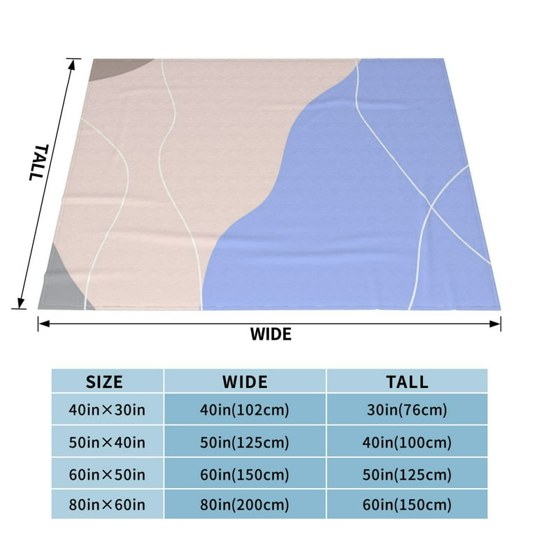 How big is online 40 x 30 blanket