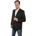 thumbnail image 3 of Scully Men's Western Coat with Solid Tonal Piping, Black, 44L, 3 of 3