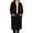 Black, variant on Women's Plus Size Long Sleeve Open Midi Cardigan, Female