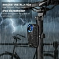 thumbnail image 2 of Wsdcam Anti-Theft Bike Alarm 113dB Burglar Vibration Waterproof Motorcycle Bicycle Alarm Security System with Remote, 2 of 6
