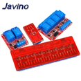 thumbnail image 4 of 1 2 4 6 8 Channel Relay Module Board Shield with Optocouple High Low Edge Trigger for Arduino Raspberry Pi DC 5V 12V 24V, 4 of 4