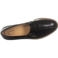 thumbnail image 2 of Naturalizer Women's Adaline Slip-On Platform Loafers Black Leather 9M, 2 of 6