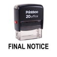 thumbnail image 1 of Printtoo FINAL NOTICE Self Inking Rubber Stamp Office Stationary Custom Stamp-Black, 1 of 2