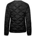 thumbnail image 4 of Little Donkey Andy Women's Quilted Jacket Lightweight Warm Winter Puffer Jackets Long Sleeve Padded Coats Outwear With 6 Pockets Black, X-Small, 4 of 7