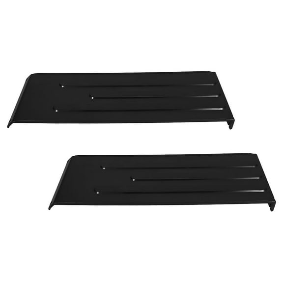 LOLIPPYY 2-Pack Black Wheelchair Side Guards for Outdoor Use, Protective Rides for Elderly People