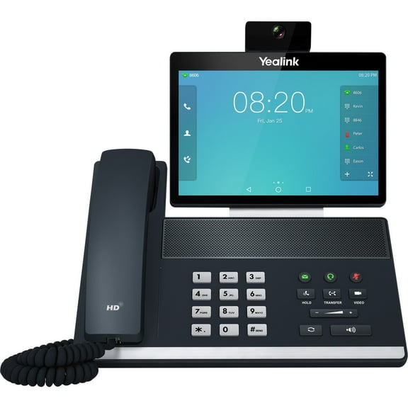 Yealink VP59 IP Phone Corded Corded/Cordless Wi-Fi Bluetooth Desktop Classic Gray