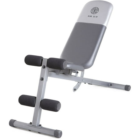 Gold's Gym XR 5.9 Adjustable Slant Workout Weight (Best Chest Workout Without Bench)