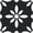 White Flowers+black Ft-1625, variant on MORCART Peel and Stick Floor Tile, Vinyl Flooring , Self-Adhesive DIY Flooring for Bathroom, Kitchen, Fireplace, Bedrooms, Wall (20PCS,7.87" x 7.87",Black+White ,FT-1625)