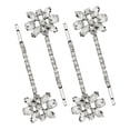 thumbnail image 4 of LOLIPPYY 2 Pairs Rhinestone Hair Clips for Women, Small Decorative Hair Barrettes Perfect for Parties and Everyday Wear, 4 of 7