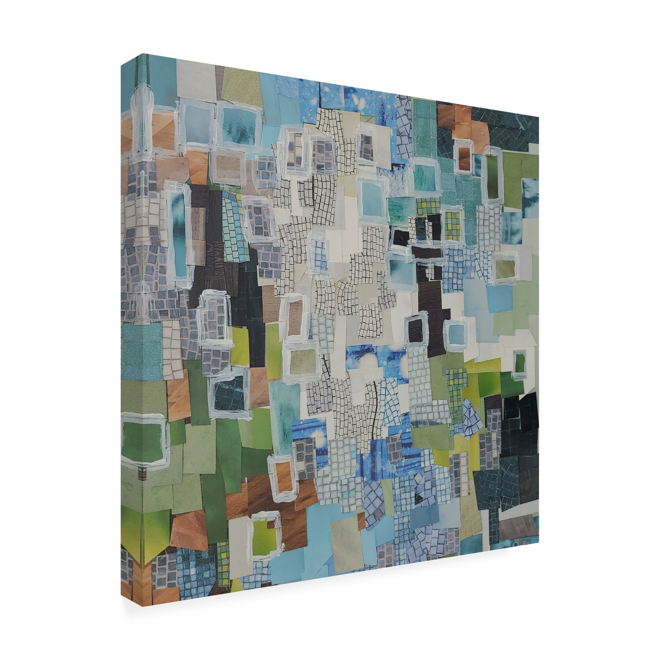 Canvas Wall Art - Coco Good 'Geneva Switzerland I' Wall Art for Living Room, Bedroom, or Office Décor by Trademark Fine Art - 35 x 35 Inches