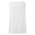 thumbnail image 5 of Womens Tank Tops Loose Fit V Neck Ruched Sleeveless Tops Casual Basic Shirts Bar Tops for Women Women's Top Satin Tops Women Silk Top Sequin Too Backless Top Women Bartender Top Women Breathe Top, 5 of 5