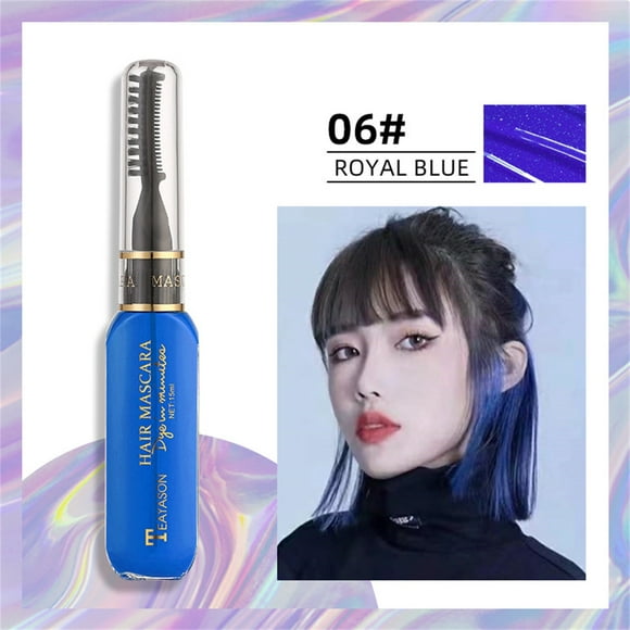 Aqestyerly Disposable Hair Agent One-Time Rendering Mascara Multi-Color Paste Color Available Hair and Eyelashes Dual-Use Health and Beauty Gifts for Women