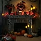 thumbnail image 4 of Decoraciones de Halloween, adornos de Halloween, 2 piezas de enredaderas de hojas de arce simuladas, hojas de Halloween, decoración del festival de Acción de Gracias, diseño de escena de sala de estar, 4 of 5