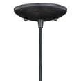 thumbnail image 3 of Vaxcel Outland 1 Light Black Gold Farmhouse Outdoor Barn Dome Pendant, 3 of 6
