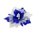 thumbnail image 1 of Comprado en un paquete de 6 flores navideñas para decoración de árbol de Navidad color plateado diámetro 30 cm ANGGREK Otros, 1 of 7