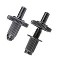 thumbnail image 4 of Anclajes de pernos de puente de guitarra Yuyangstore 2 piezas de hierro Negro, 4 of 6