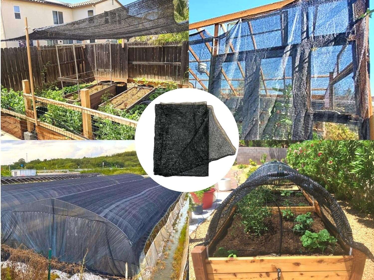 BeGrit 30% Shade Cloth HDPE Material 10ft x 13ft UV Sun Shade Net for Garden, Patio, Greenhouse