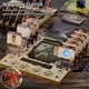 thumbnail image 2 of Tablero de personajes del jugador JOTL con rastreadores de dial HP y XP Juego de 2 Organizadores de héroes de madera contrachapada de abedul que ahorran espacio en su mesa Ideal para Gloomhaven Fauces, 2 of 5