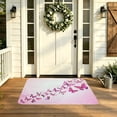 thumbnail image 4 of Tuvgenk Welcome Mats for Front Door Non Skid Outdoor indoor Summer Entryway Rugs Butterfly Cute Washable Heavy Duty Doormats for Outside Entry, 4 of 8