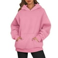 thumbnail image 2 of LHVUOA Womens Oversized Hoodies Sweatshirts Fleece Hoodies Shirts Long Sleeve Winter Sweatshirts Outfits Fashion Y2k Clothes, 2 of 4