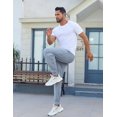 thumbnail image 4 of EKOUAER Men's Pajama Pants, Lightweight Loungewear, Comfy Jogger Sleep Pant Long Pj Bottoms with Drawstring & Pockets, 4 of 6