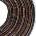 thumbnail image 1 of Cuentas espaciadoras de cáscara de coco de color negro primario natural completo, cuentas de coco, cuentas de texto, juego de joyas, accesorios de King Kong Star Moon, 1 of 5