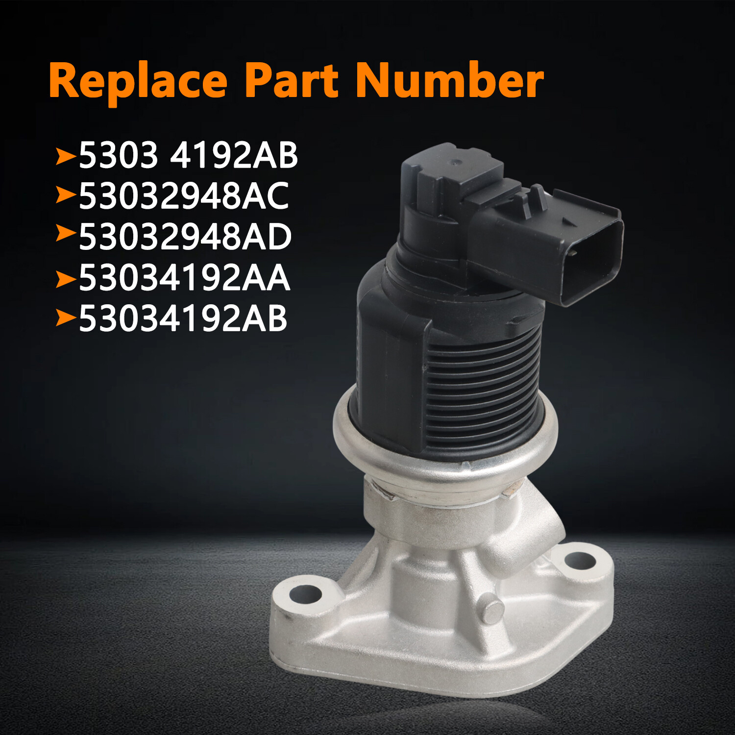 EGR Valve for Dodge Ram 1500 Jeep Liberty 3.7L 53032948AC