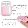 thumbnail image 5 of Apple Airpods 2 Skin, For Airpods Charging Case fur Ball for Airpods 2nd,Takfox Scratch-Resistant 360° Protective Portable Silicone Cover Skin For Airpods 2 [Front LED Visible] Accessories + Keychain, 5 of 7