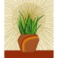 thumbnail image 3 of Bucheli, Jen 15x17 Black Modern Framed Museum Art Print Titled - Snake Plant, 3 of 5