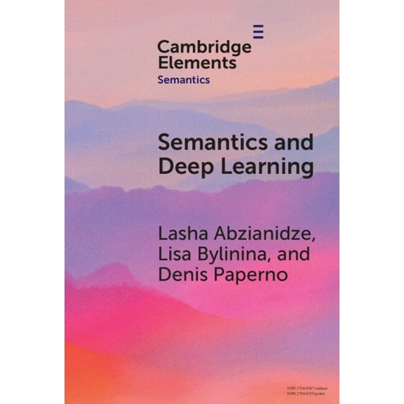 Elements in Semantics Semantics and Deep Learning, (Hardcover)
