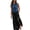 Navy, variant on Summer Dresses for Women under $10 Free Shipping Ladylike Fashion Women's Sexy Summer Casual Sleeveless Round Neck Printing fork Opening Dress