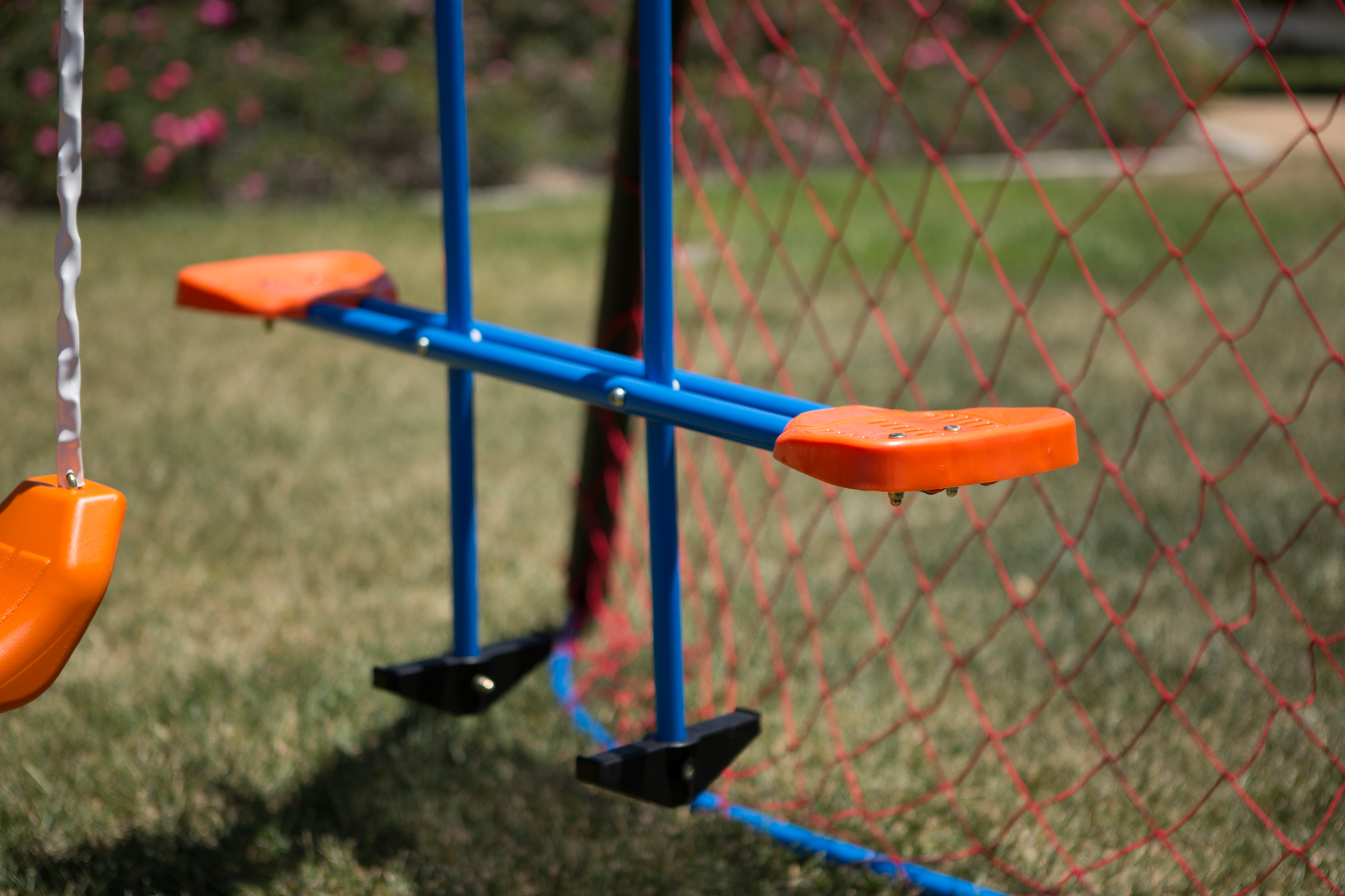 Fitness Reality Kids 'The Ultimate' 8 Station Sports Series Metal Swing Set with Basketball and Soccer - image 11 of 16