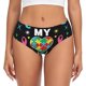 thumbnail image 1 of Balery I Love My Autism Ropa Interior de Algodón para Mujer con Dibujo – Braguitas Cómodas y Elásticas, Estilo Clásico-X-Small, 1 of 6