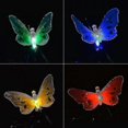 thumbnail image 5 of Luces de hadas de mariposa para exteriores, alimentadas por energía solar, LED, batería, impermeables, 3,5 metros, 10 LED, 2 modos, decorativas para jardín, patio, hogar, Navidad, fiesta de Pascua, 5 of 5