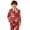 Brick Red, variant on Teenage Boy Outerwear Festive Kids And Print Jacket Long Sleeve Slim Fit With Side Pockets For Holiday Celebrations Elegant Patterned Coat For Party Wear Classic Wear,Red,7-8 Years